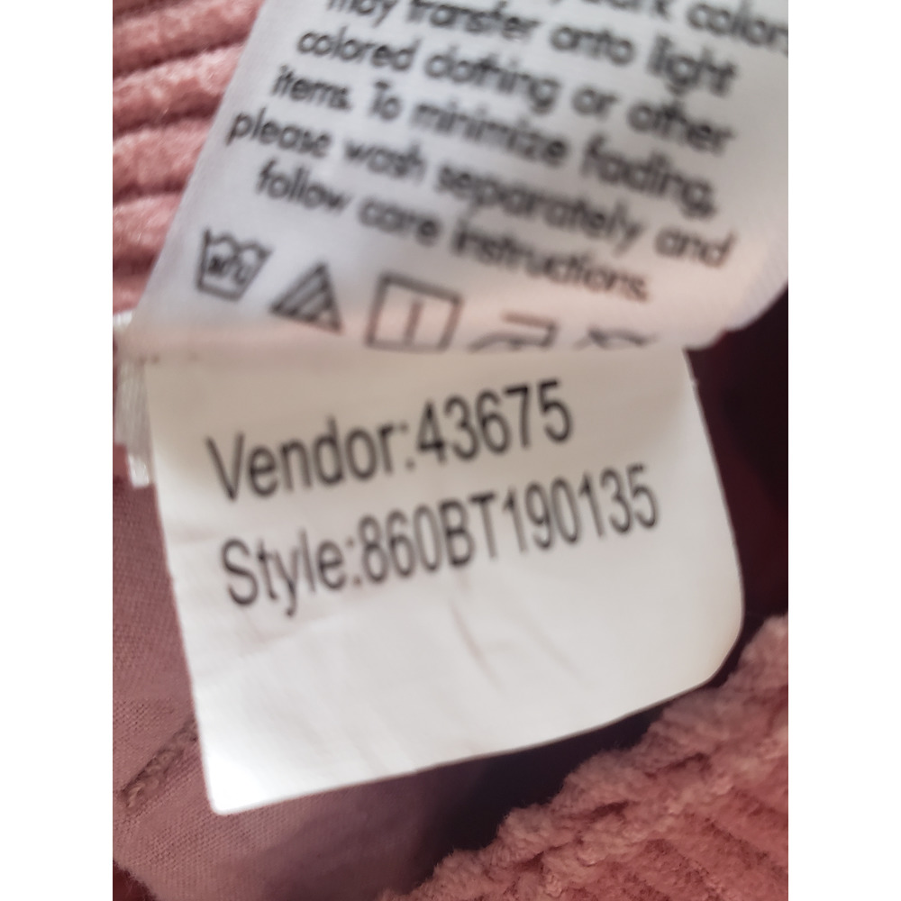 PacSun Blush Corduroy Mom Jeans - Picture 10 of 11